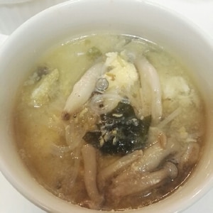 ドライベジタブル麺☆乾燥れんこん麺で鶏肉卵スープ